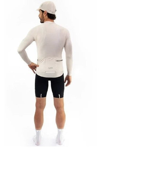 Jersey Ciclismo Safetti Hombre M/L Altezza Beige