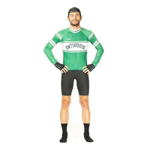 Jersey Ciclismo M/L Safetti Regular Antioquia Hombre Verde