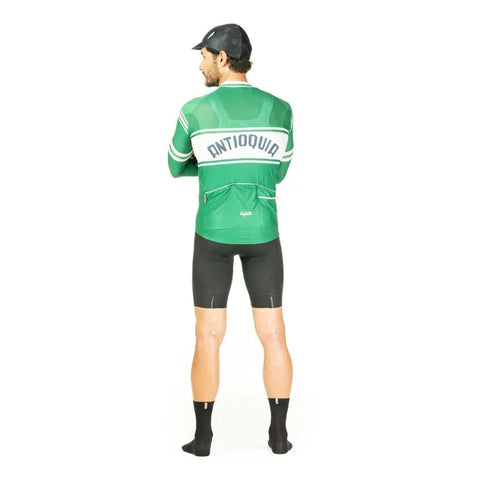 Jersey Ciclismo M/L Safetti Regular Antioquia Hombre Verde