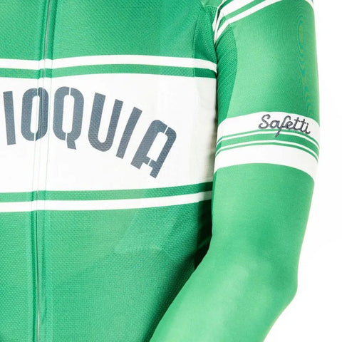 Jersey Ciclismo M/L Safetti Regular Antioquia Hombre Verde