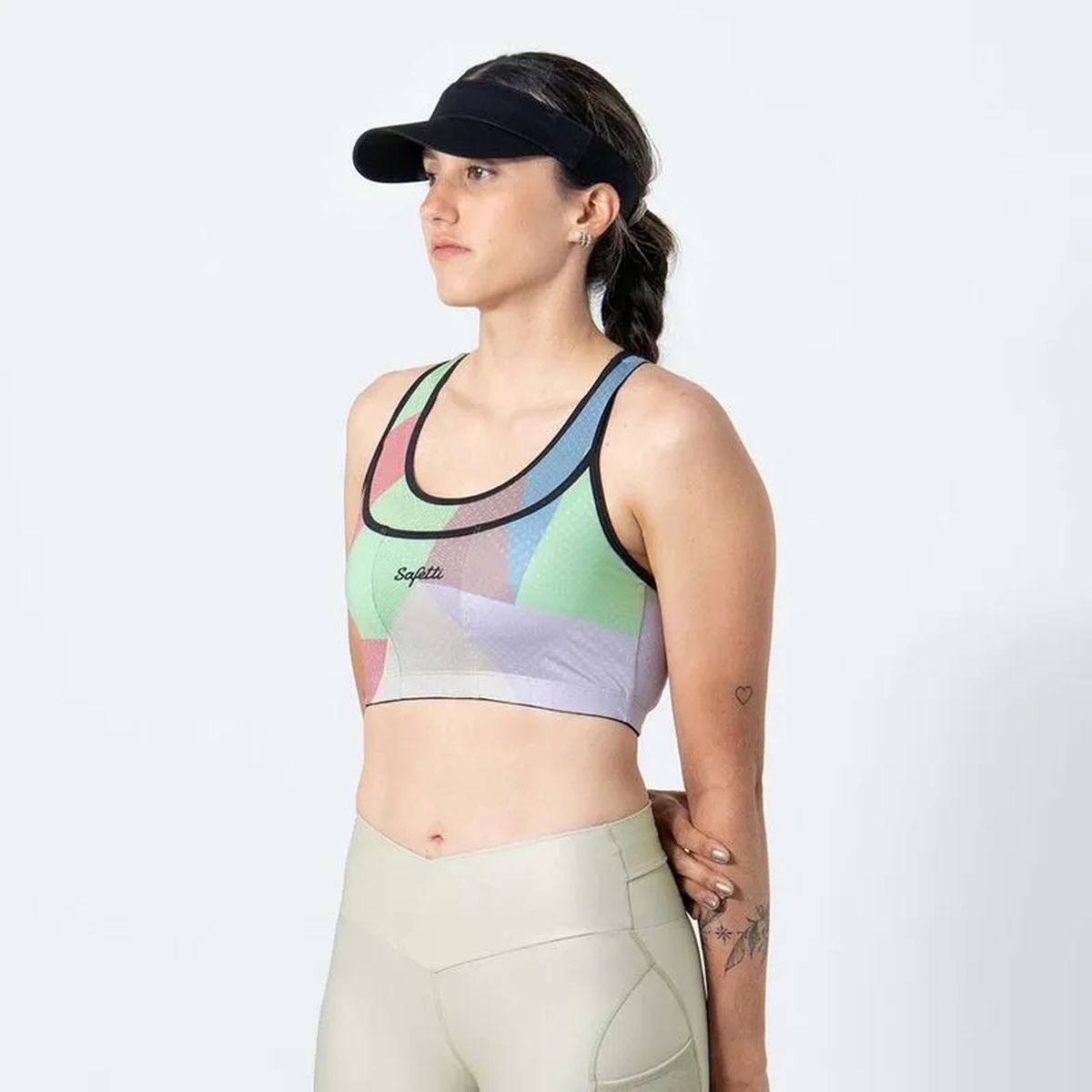 Top Sin Mangas Safetti Mujer Running Swift Asana Colors