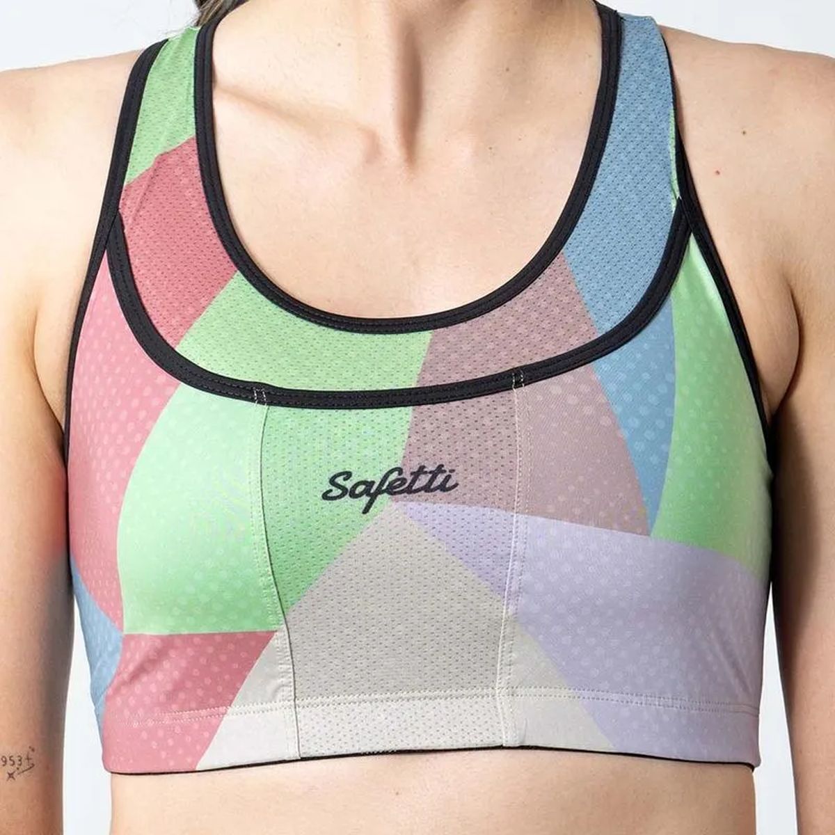 Top Sin Mangas Safetti Mujer Running Swift Asana Colors