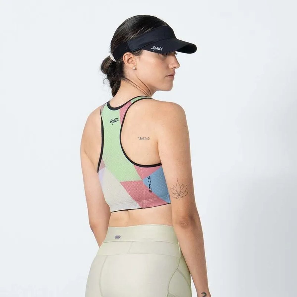 Top Sin Mangas Safetti Mujer Running Swift Asana Colors