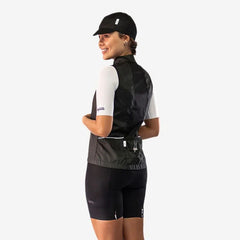 Chaleco Ciclismo Saffeti Avventura Mujer Negro