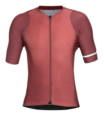 Jersey Ciclismo M/C Hombre GW Essential Vinotinto