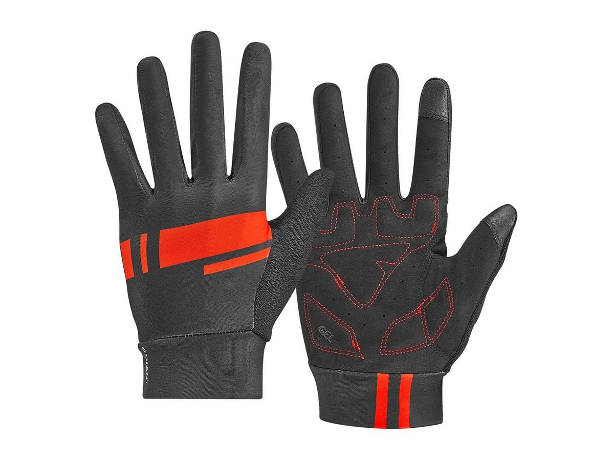 Guantes Ciclismo Giant Lf Podium Gel Neg/Rojo