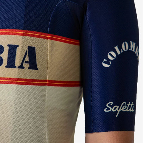 Jersey Ciclismo Safetti M/C Colombia Mitica Mujer