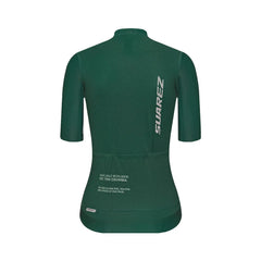 Jersey Ciclismo M/C Mujer Suarez Velocity Pine Green