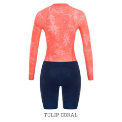 Enterizo de Ciclismo Mujer GW Fundamental Coral