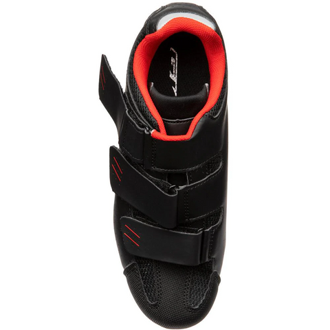 Zapatilla Ciclismo MTB GW Rooftop Negro Rojo