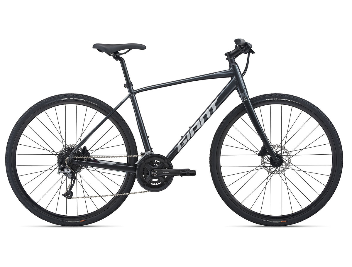 Bicicleta Urbana Giant 2021 Escape 1 Disc Negro/Gris