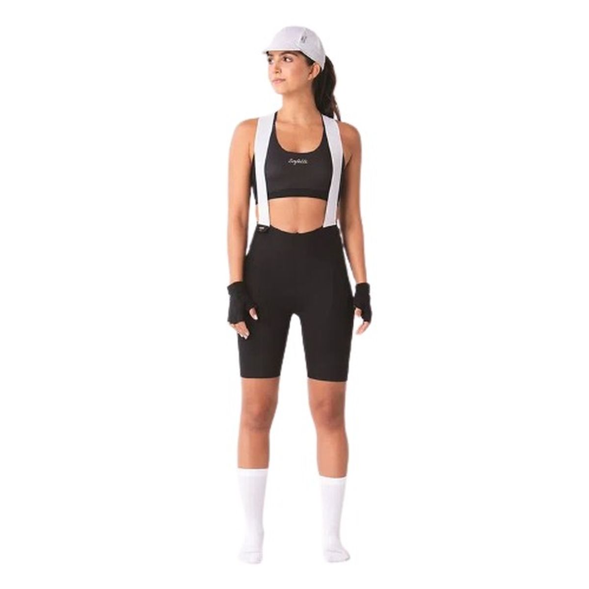 Pantaloneta de Ciclismo C/T Safetti Girona Mujer Negra