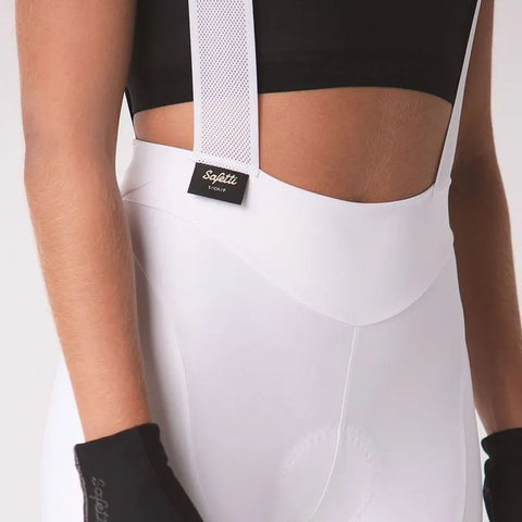 Pantaloneta de Ciclismo C/T Safetti Girona Mujer Snow