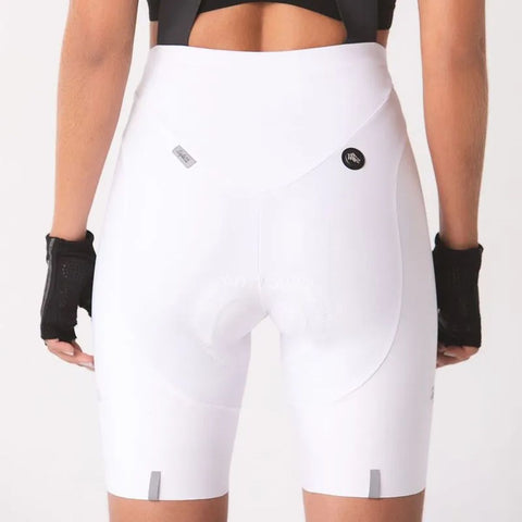 Pantaloneta de Ciclismo C/T Safetti Girona Mujer Snow