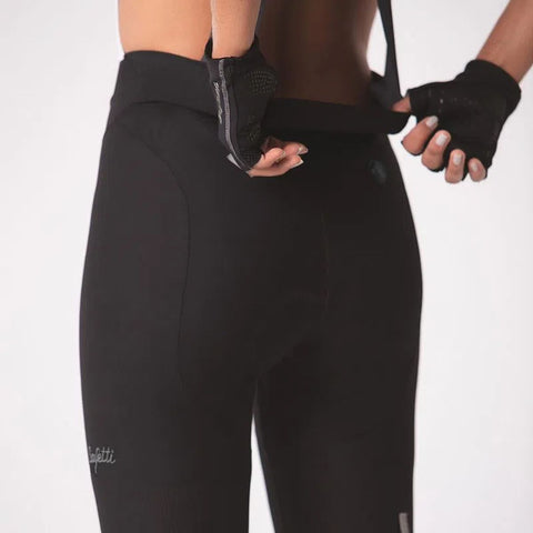 Pantaloneta de Ciclismo C/T Safetti Girona Mujer Nero