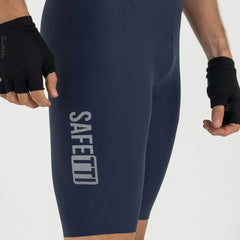 Pantaloneta de Ciclismo C/T Safetti Girona Hombre Marinho