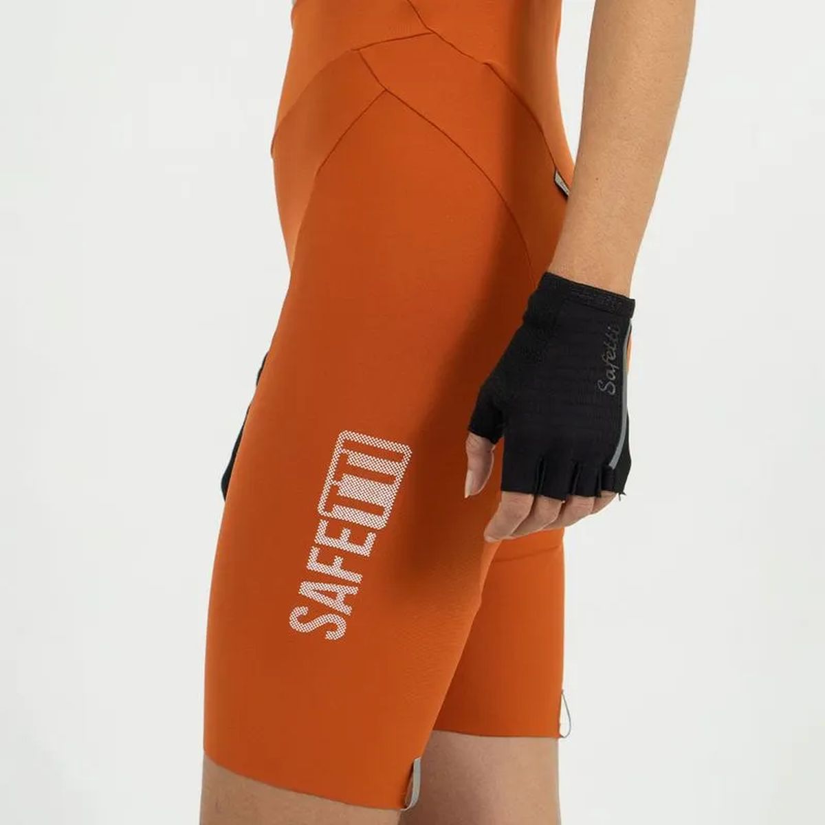 Pantaloneta de Ciclismo C/T Safetti Girona Mujer Carrot