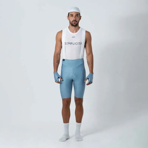 Pantaloneta de Ciclismo C/T Safetti Girona C Azul Pol Hombre