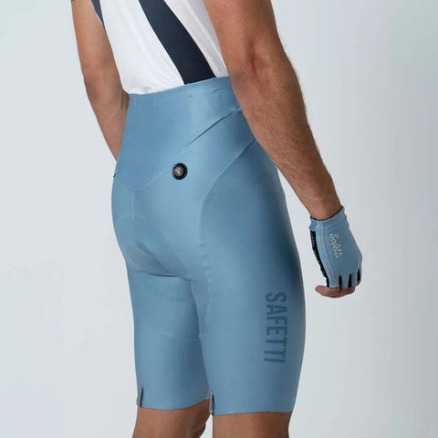 Pantaloneta de Ciclismo C/T Safetti Girona C Azul Pol Hombre