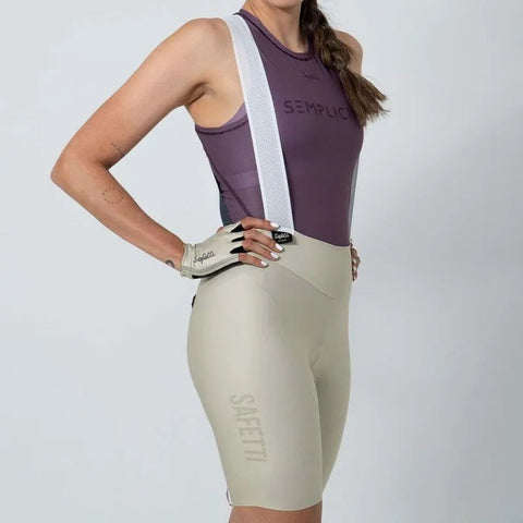 Pantaloneta de Ciclismo C/T Safetti Girona C Nevada Mujer