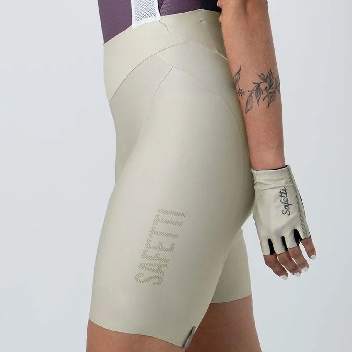 Pantaloneta de Ciclismo C/T Safetti Girona C Nevada Mujer