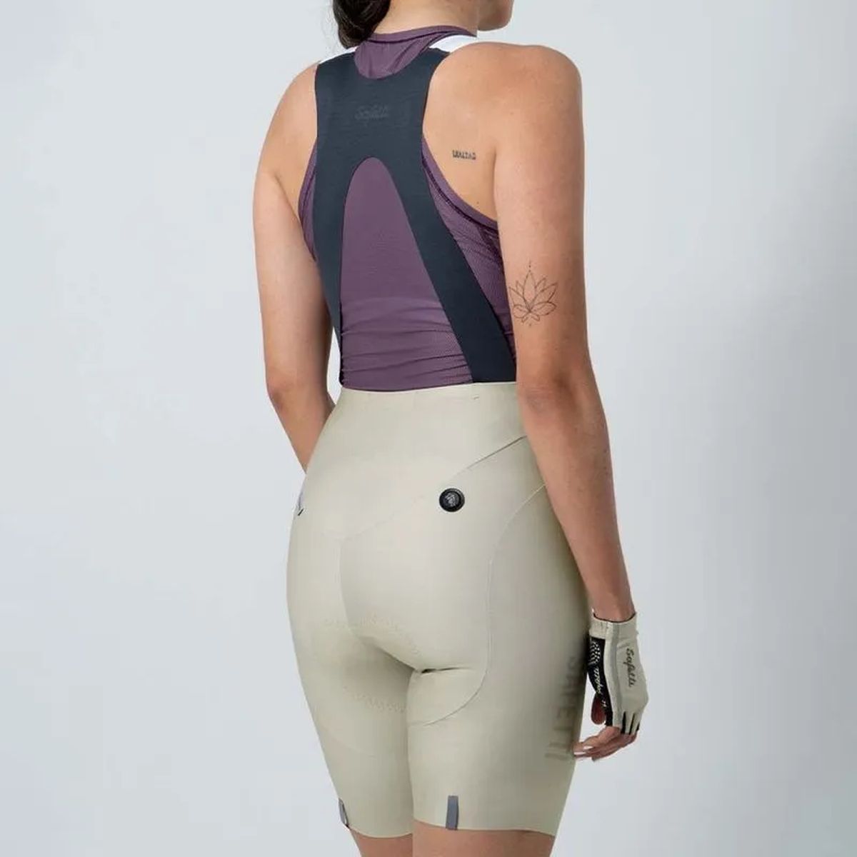 Pantaloneta de Ciclismo C/T Safetti Girona C Nevada Mujer