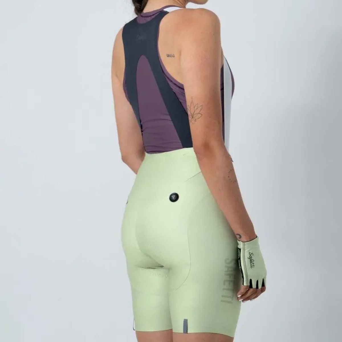 Pantaloneta de Ciclismo C/T Safetti Girona C Stevia Mujer