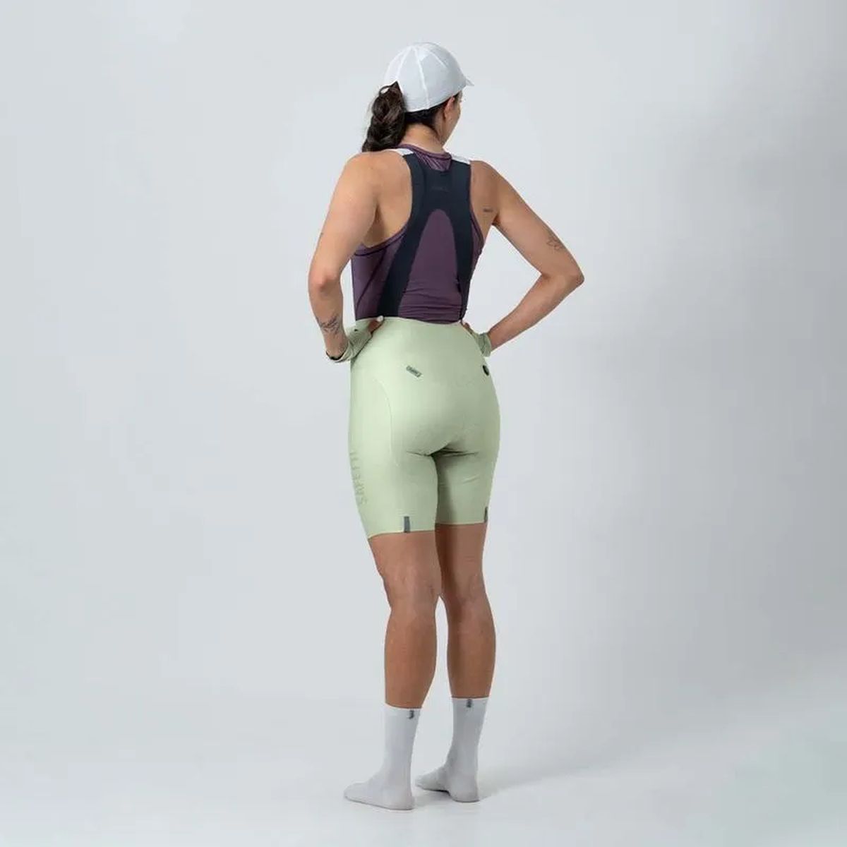 Pantaloneta de Ciclismo C/T Safetti Girona C Stevia Mujer