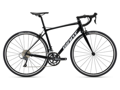 Bicicleta Ruta Giant Contend 3 Negro/plata 2023