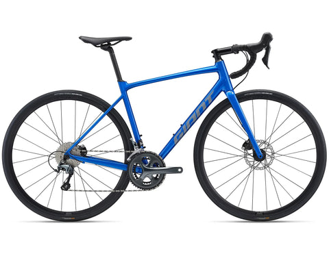 Bicicleta Ruta Giant Contend SL 2 Disc 2023 Azul/Gris