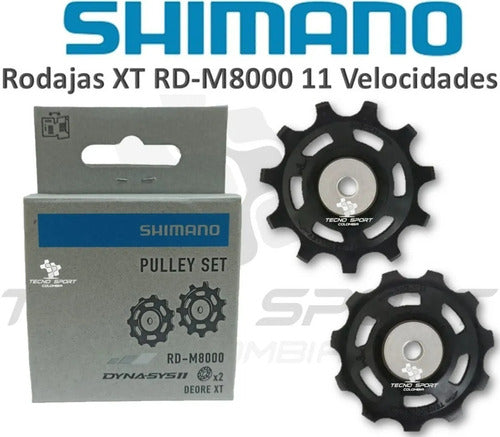 Guia y roldanas rodaja Shimano Rd-m8000