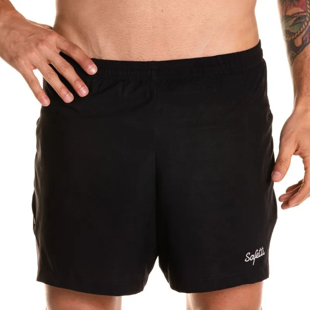 Pantaloneta Safetti Hombre Mezzanotte Negra