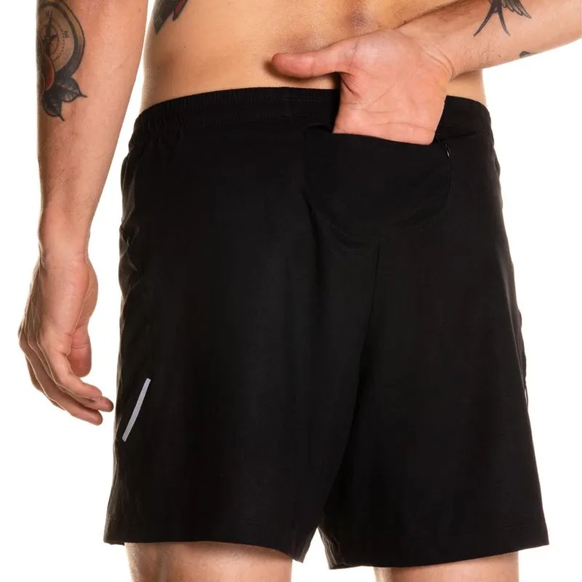 Pantaloneta Safetti Hombre Mezzanotte Negra