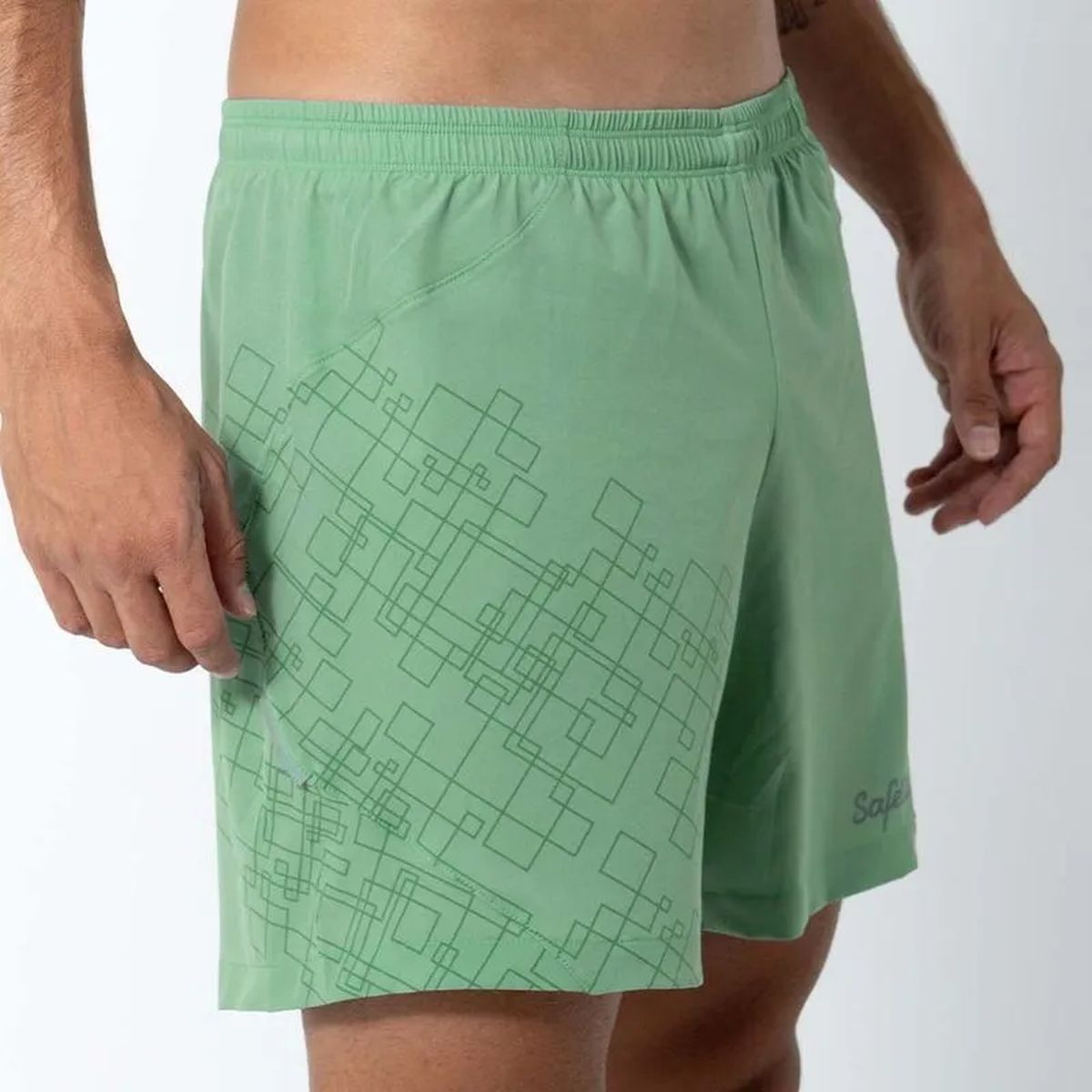 Pantaloneta Safetti Hombre Venturi Light Pistachio