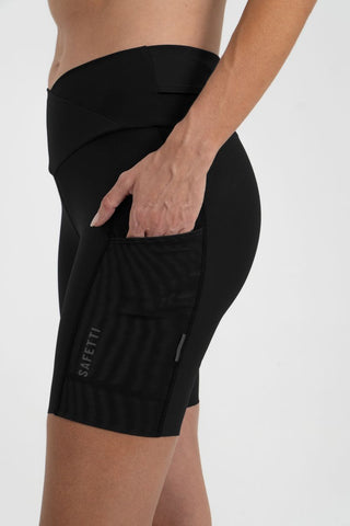 Short Running S/C Safetti Titán 2.0 Mujer Preto