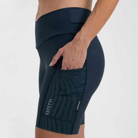 Pantaloneta Ciclismo S/C Safetti Titán 2.0 Mujer Marihno