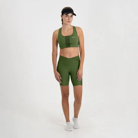 Pantaloneta Ciclismo S/C Safetti Titán 2.0 Mujer Oliva