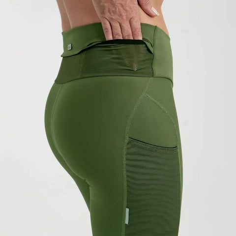 Pantaloneta Ciclismo S/C Safetti Titán 2.0 Mujer Oliva