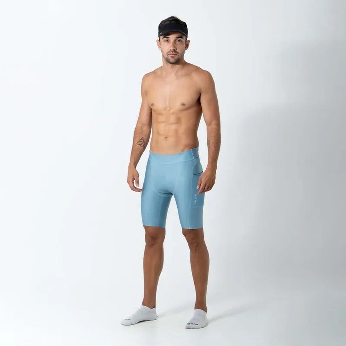 Short Running S/C Safetti Titán 2.0 Hombre Azul Polvo