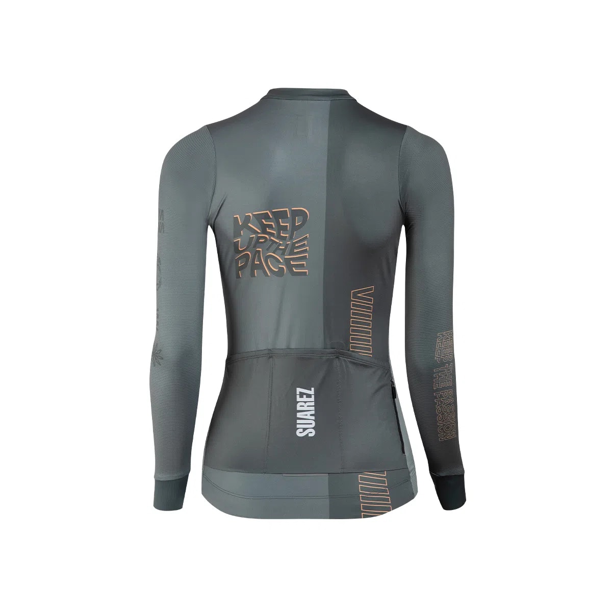 Jersey Ciclismo M/L Suarez Mujer Lock Gray 2.3