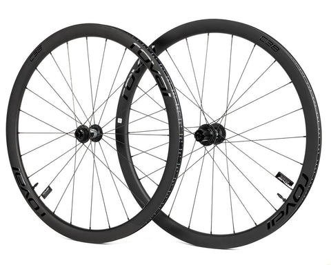 Ruedas Ruta Specialized C38 Disc Wheelset Satin Carbon/Blk