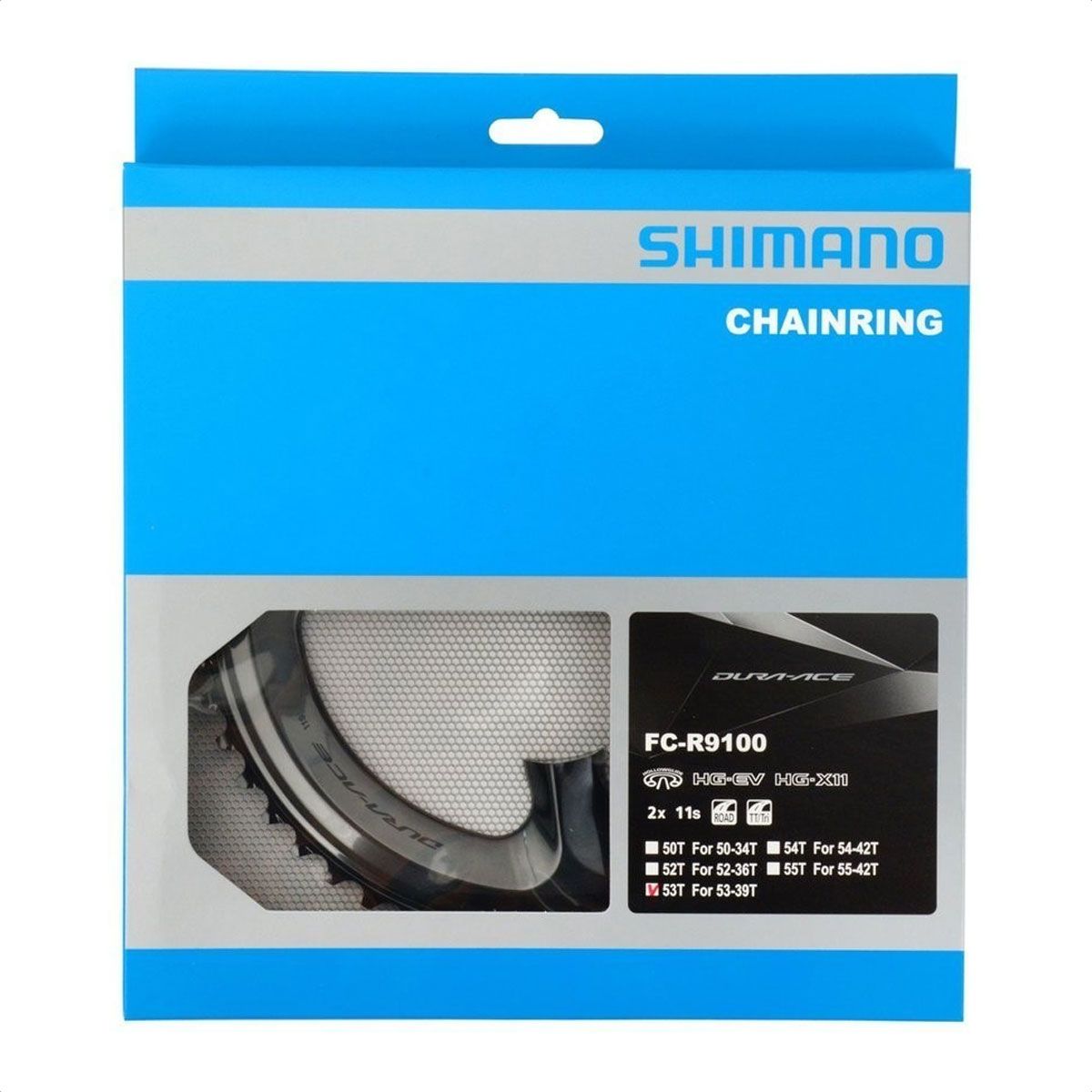 Coronilla Shimano FC-R9100 50/53T-MS/MW 11Vel