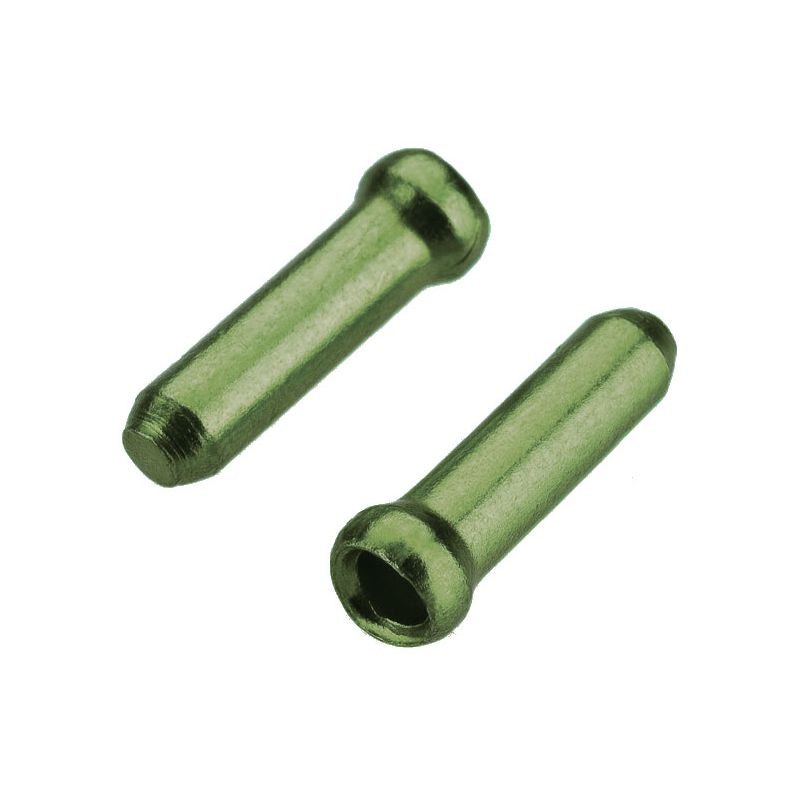 Topes Jagwire para funda de Cambios VERDE Guaya 1.8MM 500 UN