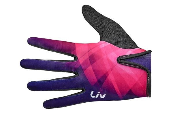 Guantes Ciclismo Liv Signature Lf Mor/Fucsia