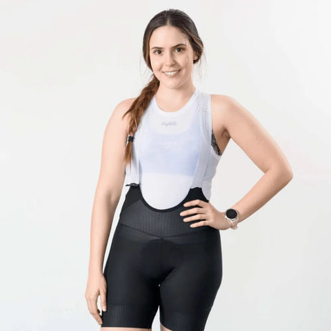 Underwear Camisilla Ciclismo Safetti Wind Bianco Mujer