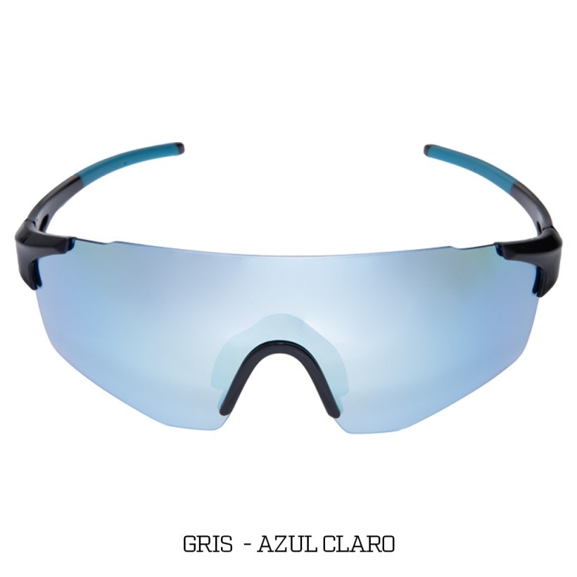 Gafas de Ciclismo GW flint Full Color GRIS/Azul CLARO