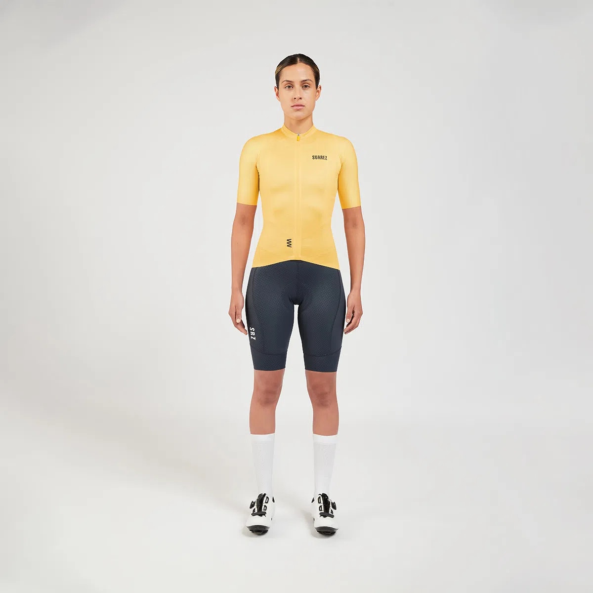 Jersey Ciclismo M/C Mujer Suarez Lite Yellow 2.3 Pro