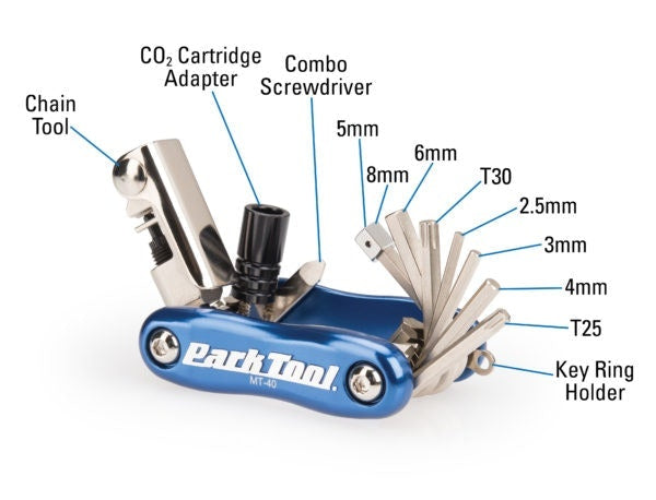 Multiherramienta ParkTool CO2 Adapter 243 Gr