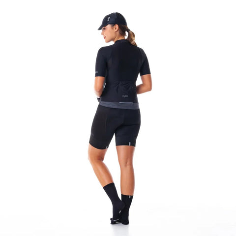 Jersey Ciclismo Safetti M/C Super Slim Verona Mujer Nero