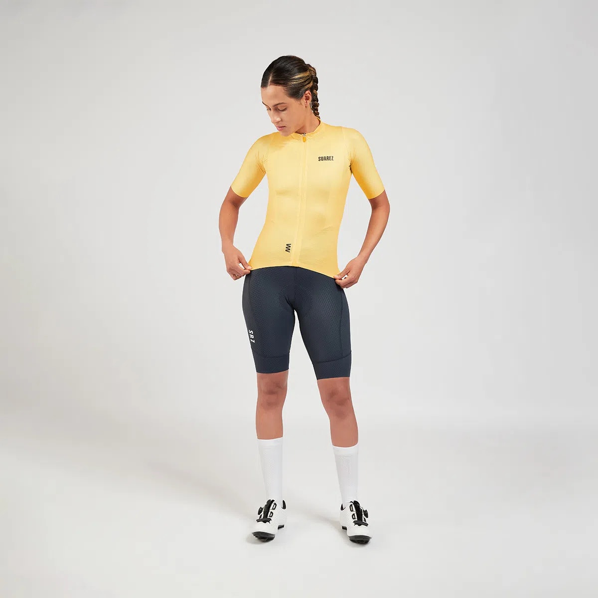 Jersey Ciclismo M/C Mujer Suarez Lite Yellow 2.3 Pro